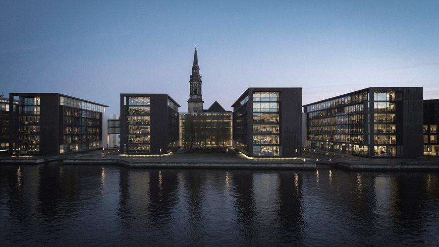 Skatteministeriet set fra havnefront